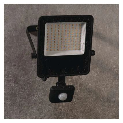 LED-Strahler mit Sensor VISIO LED/50W/230V 4000K IP65