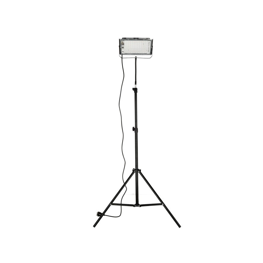 LED-Strahler mit Stativ für die Pflanzenzucht FIRON LED/45W/230V IP54 schwarz