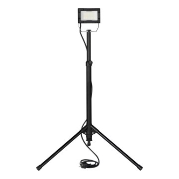 LED-Strahler mit Stativ LED/20W/230V 5000K IP65 schwarz