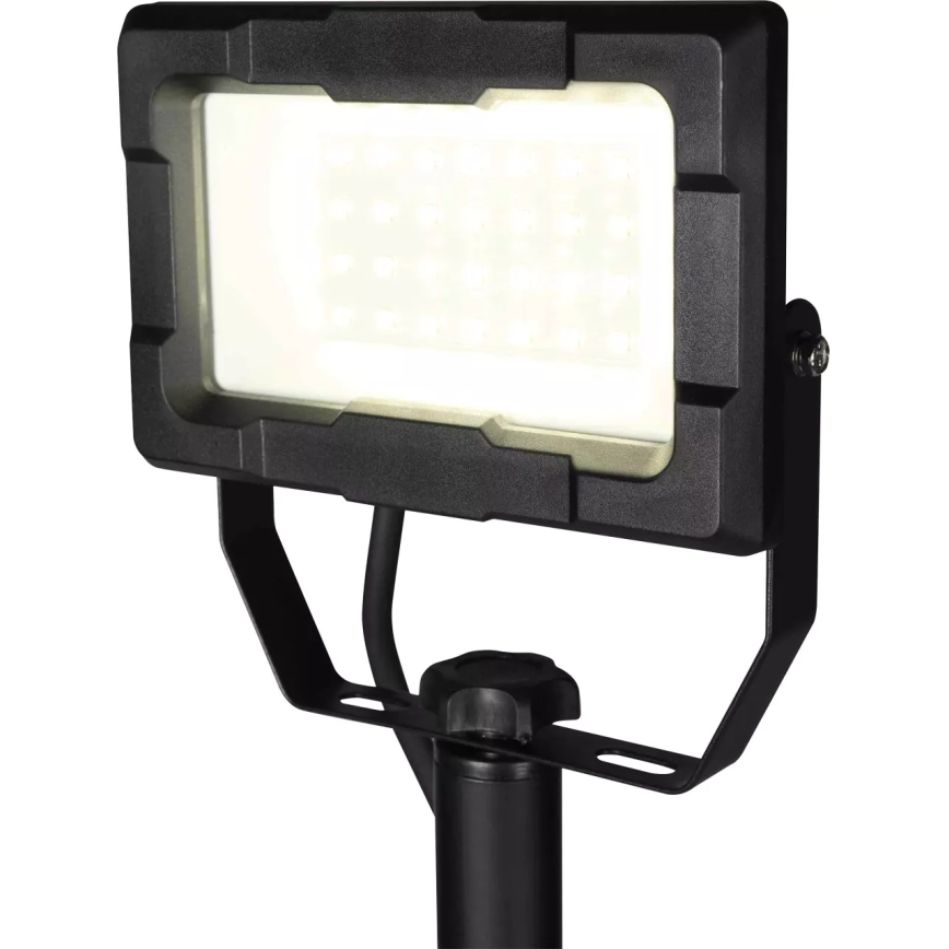 LED-Strahler mit Stativ LED/20W/230V 5000K IP65 schwarz