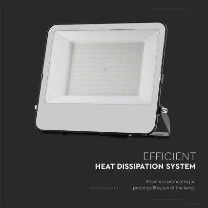 LED-Strahler SAMSUNG CHIP LED/200W/230V 6500K IP65 schwarz