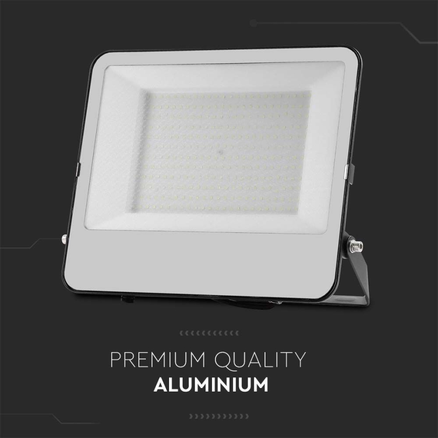 LED-Strahler SAMSUNG CHIP LED/200W/230V 6500K IP65 schwarz