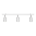 LED-Strahler TUNE 3xGU10/4,8W/230V mattes Chrom/weiß