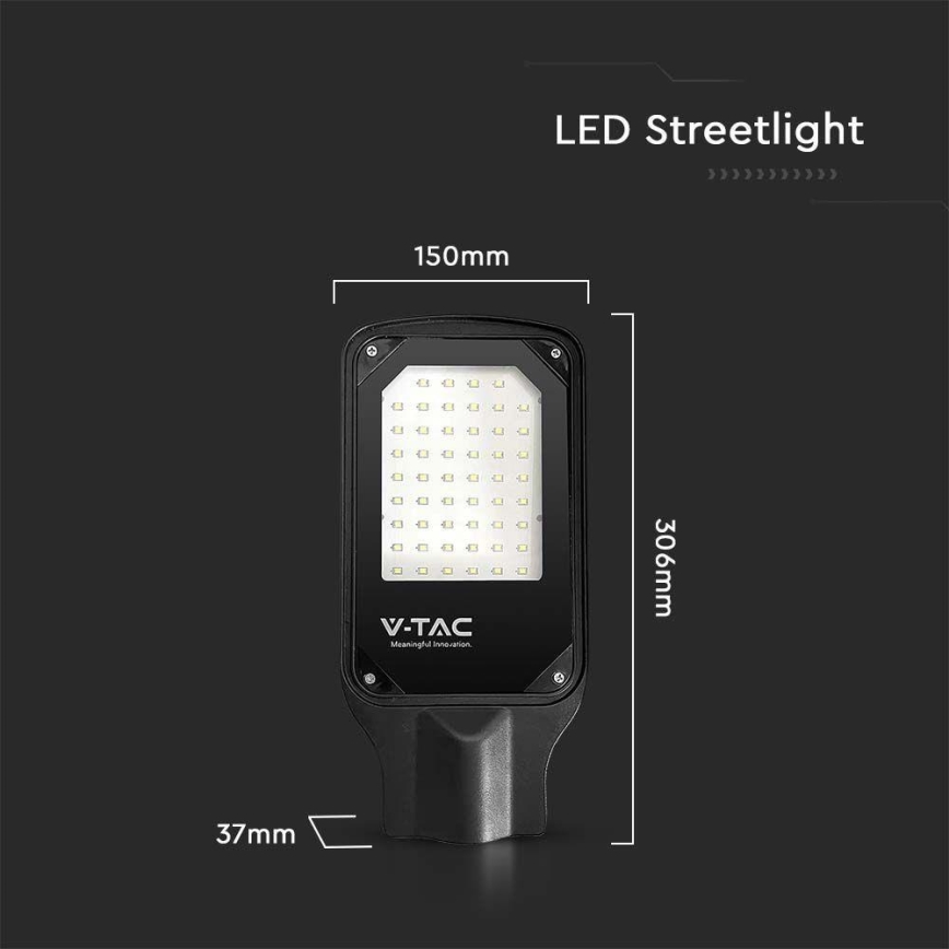 LED Straßenlampe LED/50W/230V 6500K IP65