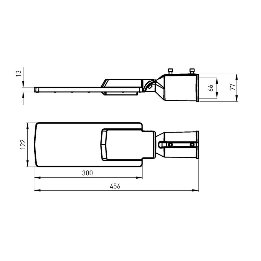 LED Straßenlampe BOSTON LED/35W/230V IP65