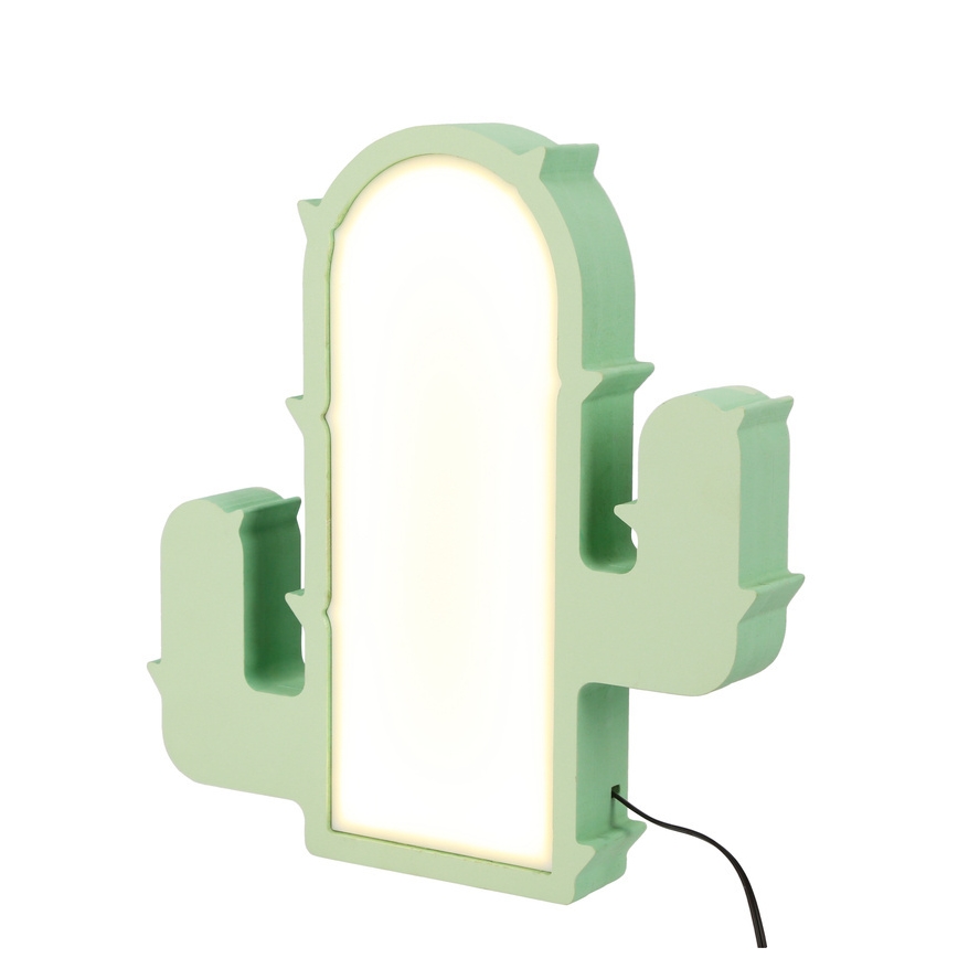 LED Tischlampe für Kinder CACTUS LED/10W/230V grün