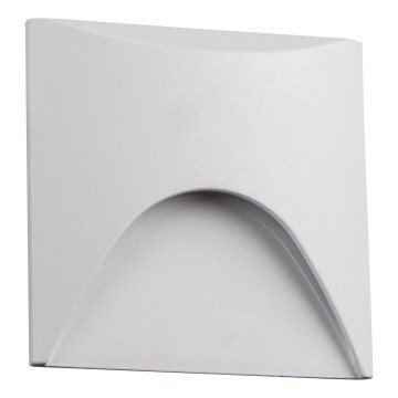LED-Treppenleuchte EXIN LED/2,5W/230V 3000K IP65 weiß, eckig