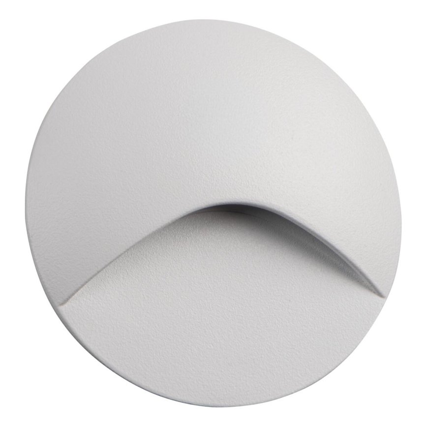 LED-Treppenleuchte EXIN LED/2,5W/230V 4000K IP65 weiß rund