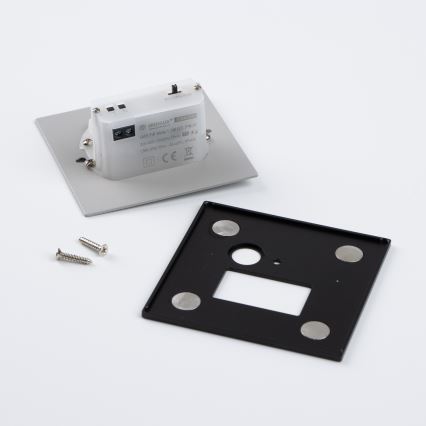 LED-Treppenleuchte mit Bewegungs- und Dämmerungssensor LED/1,5W/230V 3000/4000/6500K schwarz