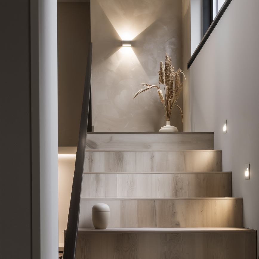 LED Treppenlicht mit Bewegungsmelder LED/1,5W/230V 3000K/4000K/6500K
