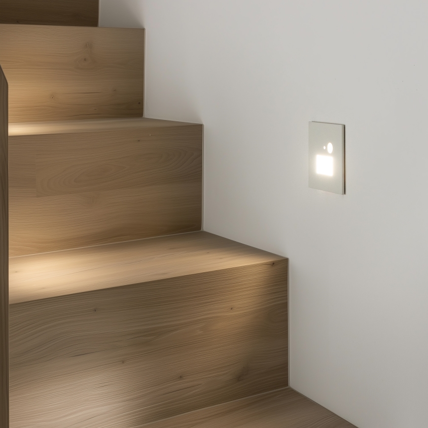 LED Treppenlicht mit Bewegungsmelder LED/1,5W/230V 3000K/4000K/6500K