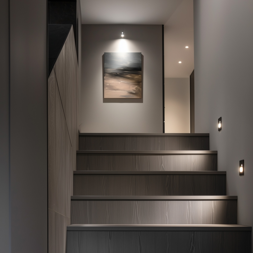 LED Treppenlicht mit Bewegungsmelder LED/1,5W/230V 3000K/4000K/6500K