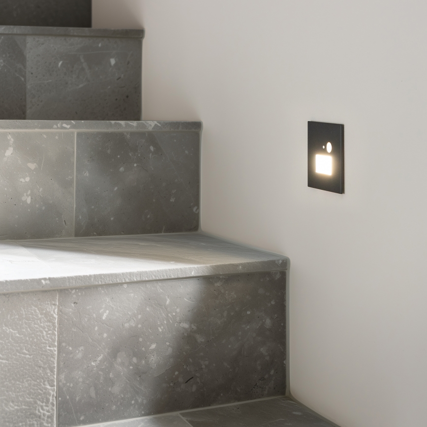 LED Treppenlicht mit Bewegungsmelder LED/1,5W/230V 3000K/4000K/6500K