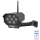 LED-Überwachungskamera-Attrappe mit Sensor und mit Solarpanel LED/5W/5,5V 800 mAh IP65 + Fernbedienung