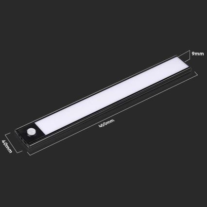 LED Unterbauleuchte mit Sensor LED/2W/5V 2200 mAh 3000K