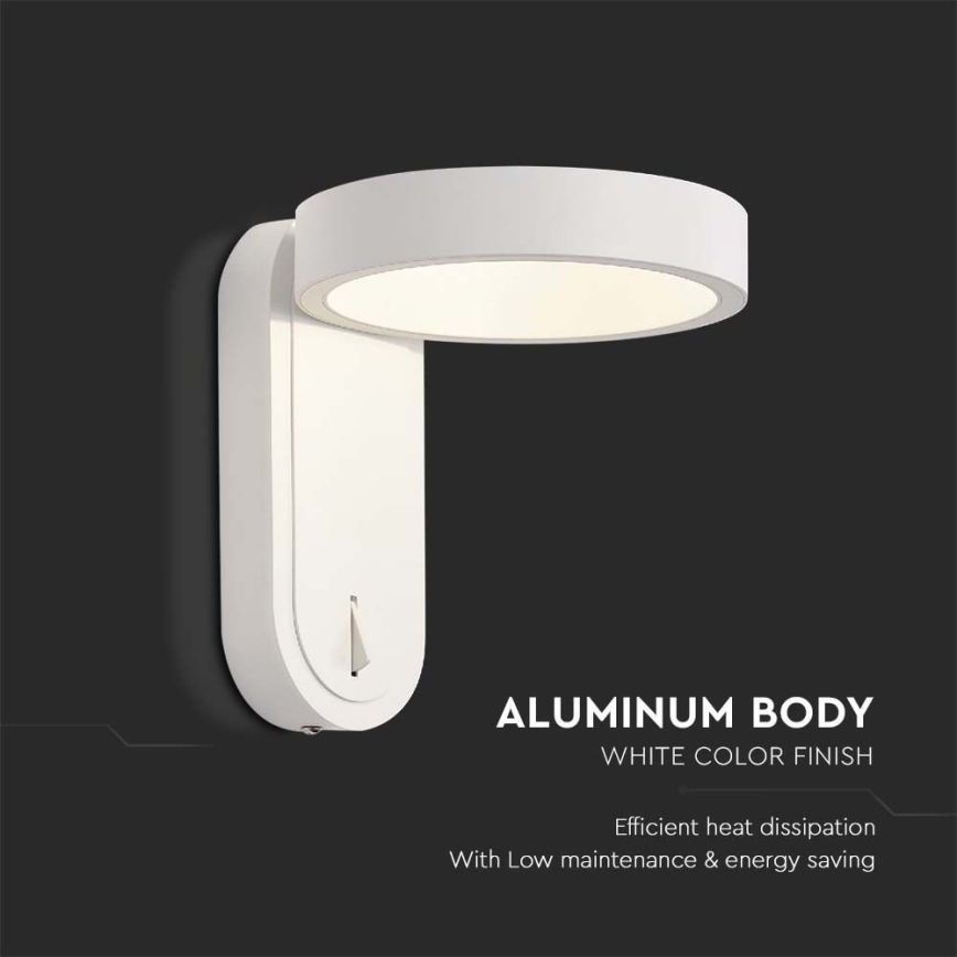 LED Wandleuchte LED/5W/230V 3000K/4000K Weiß