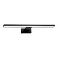 LED-Wandleuchte für Badezimmer SHINE, 7W, 230V, 30 cm, IP44, schwarz