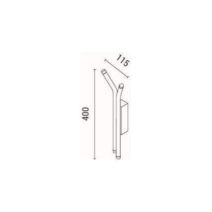 LED-Wandleuchte LED/10W/230V 3000K