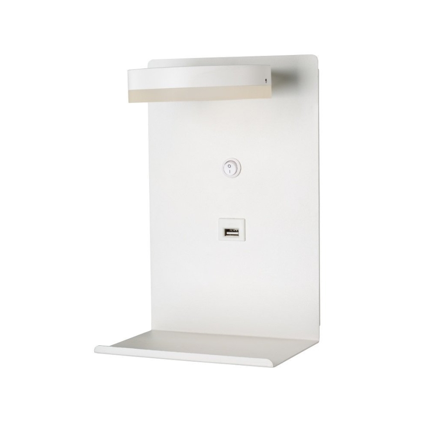 LED Wandleuchte mit Ladegerät COMPACT LED/4W/230V