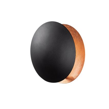 LED-Wandleuchte YOSMA LED/5W/230V 3000K schwarz/kupfern