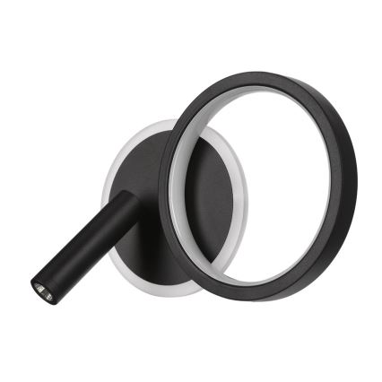 LED-Wandspot MONET LED/16W/230V schwarz