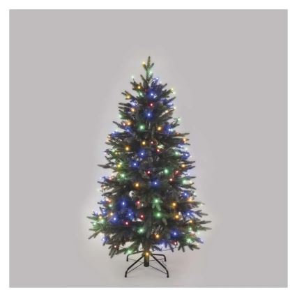 LED-Weihnachts-Lichterkette 200 LEDs / 8 Funktionen, 25 m, IP44, Mehrfarbig