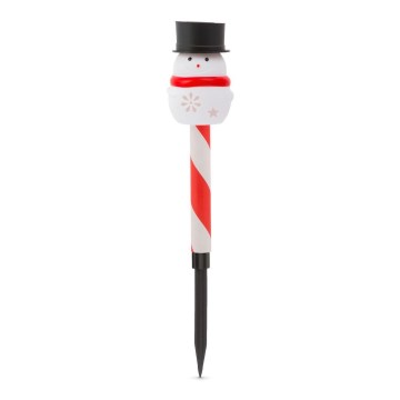 LED-Weihnachts-Solarlampe LED/1,2V IP44 Schneemann 200 mAh