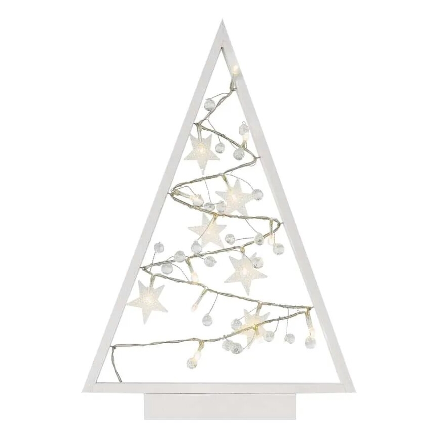 LED Weihnachtsdekoration 15xLED/2xAA Tannenbaum