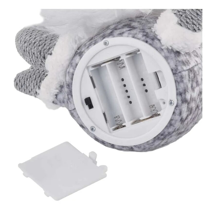 LED Weihnachtsdekoration 4xLED/3xAA Wichtel