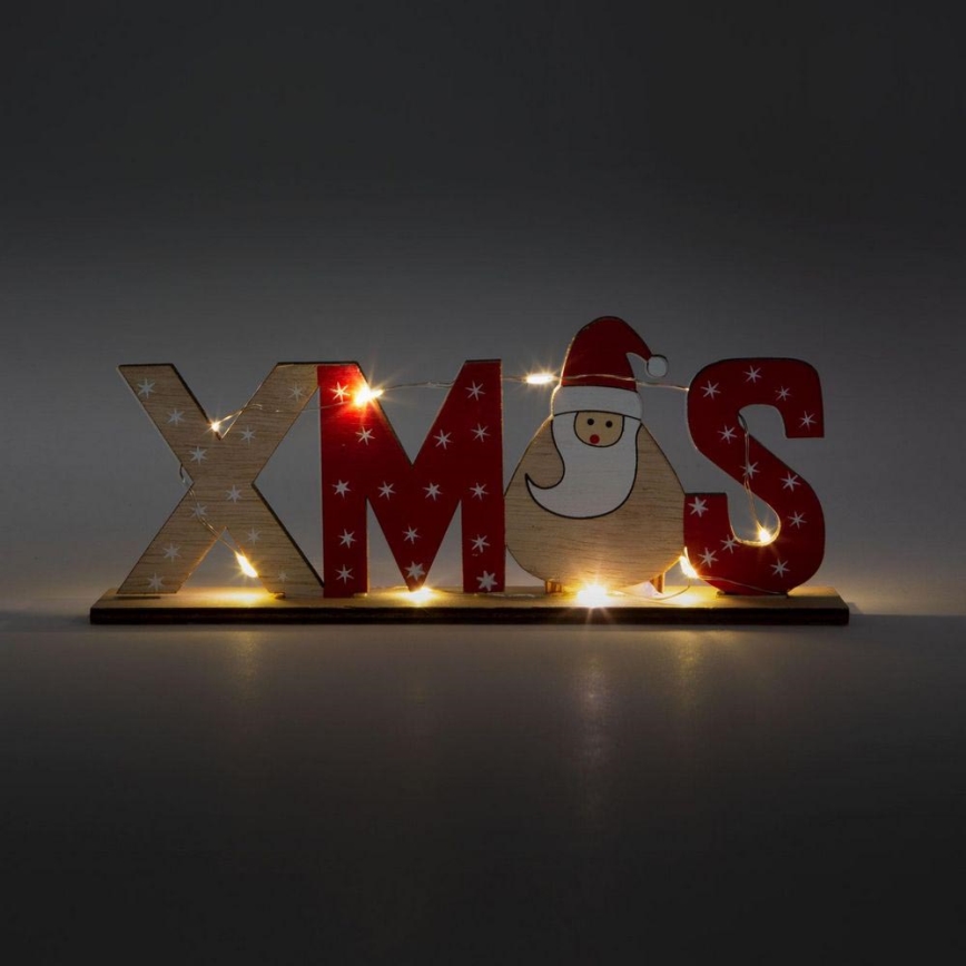 LED Weihnachtsdekoration 10xLED/3xLR44