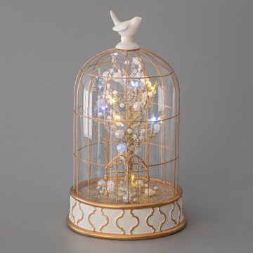 LED-Weihnachtsdekoration 12xLED/3xAAA warmweiβ