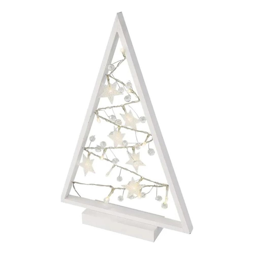 LED Weihnachtsdekoration 15xLED/2xAA Tannenbaum