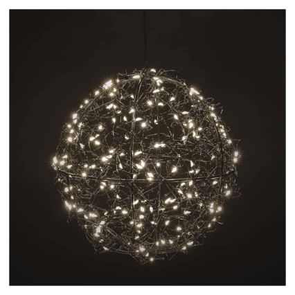 LED-Weihnachtsdekoration 200 LEDs/230V Ø 20 cm