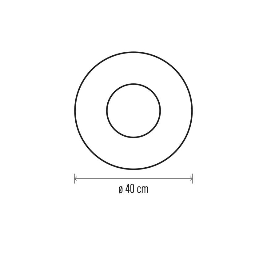 LED-Weihnachtsdekoration 20xLED/2xAA d. 40 cm