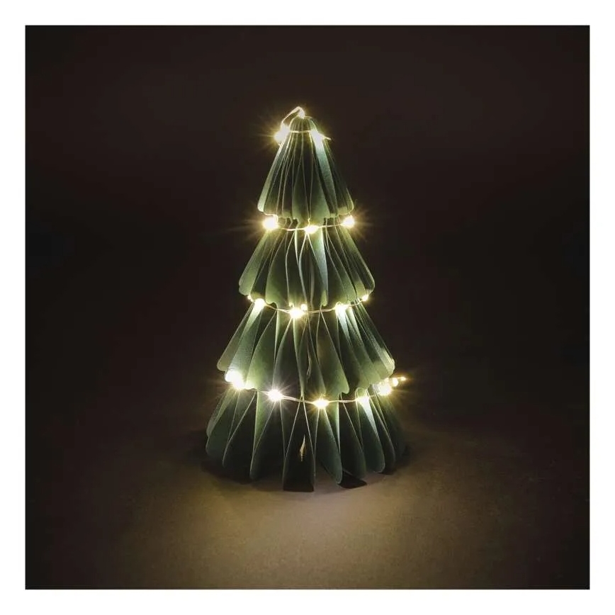 LED-Weihnachtsdekoration 35xLED/2xAA Weihnachtsbaum
