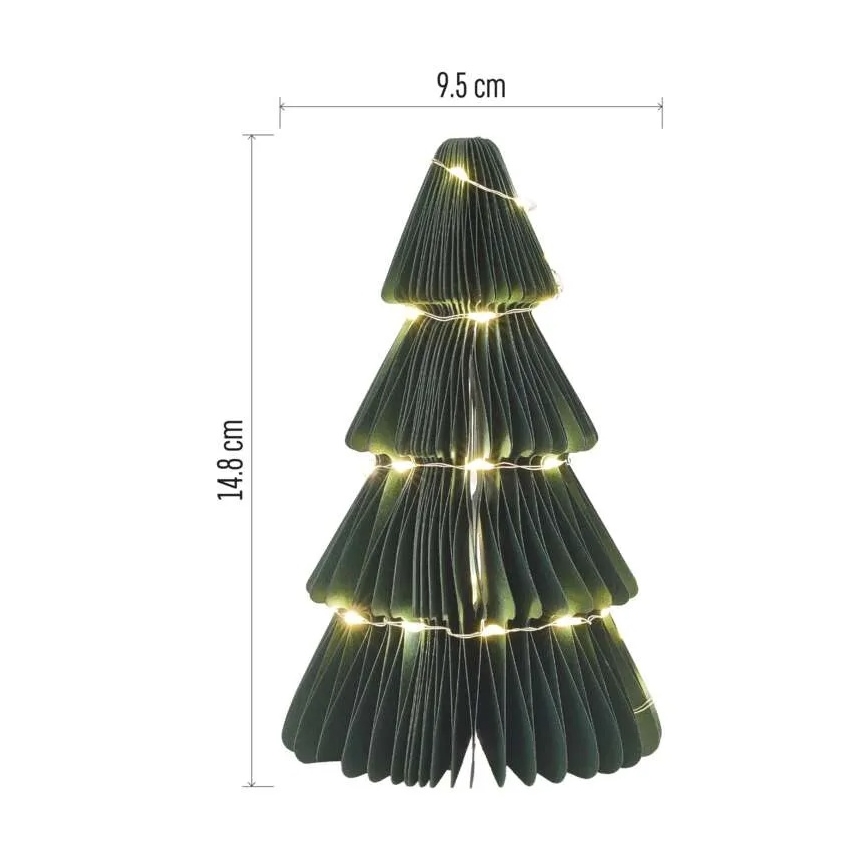 LED-Weihnachtsdekoration 35xLED/2xAA Weihnachtsbaum