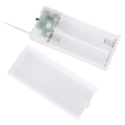 LED-Weihnachtsdekoration 40xLED/2xAA, warmweiß – Stadtmotiv