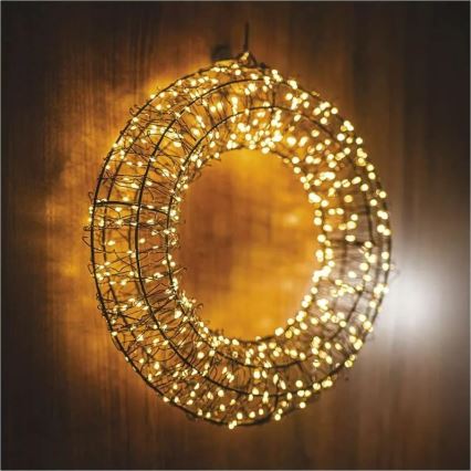 LED-Weihnachtsdekoration 480 LEDs/230 V Ø 38 cm