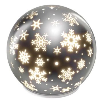 LED-Weihnachtsdekoration LED/0,3W/3xAA Kugel Ø 12 cm