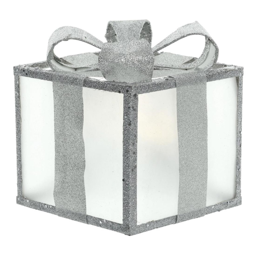 LED Weihnachtsdekoration LED/2xAA 15 cm Geschenk