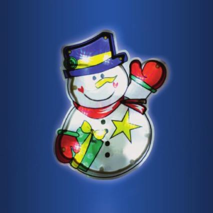 LED-Weihnachtsdekoration für das Fenster 10xLED/3xAAA