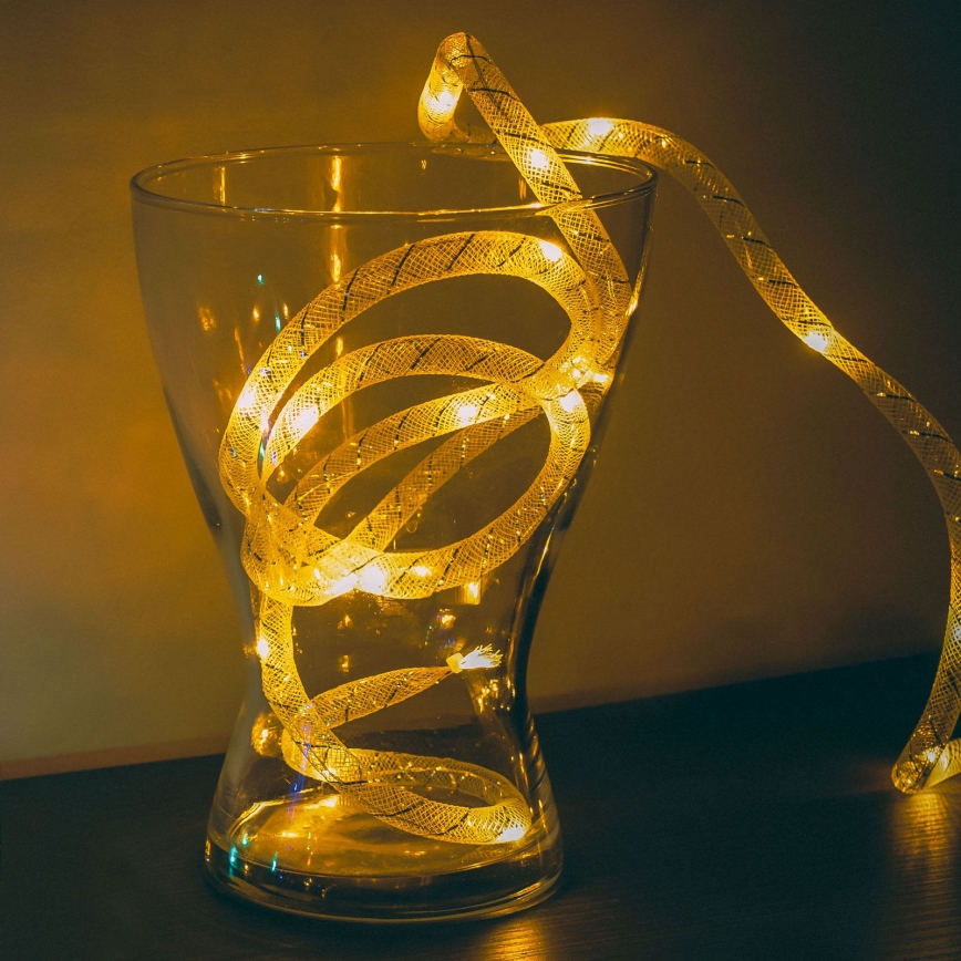 LED Weihnachtskette 20xLED 2,3m warmweiß