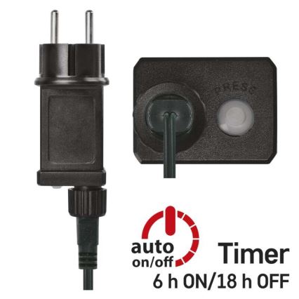 LED-Weihnachtskette für den Außenbereich 120xLED/17m IP44 warm/kalt weiß
