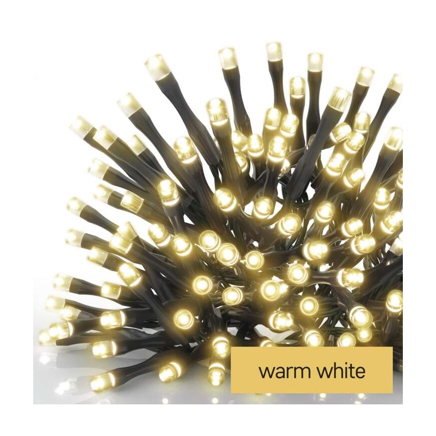 LED-Weihnachtskette für den Außenbereich 40xLED/3,3m IP44 warmweiß