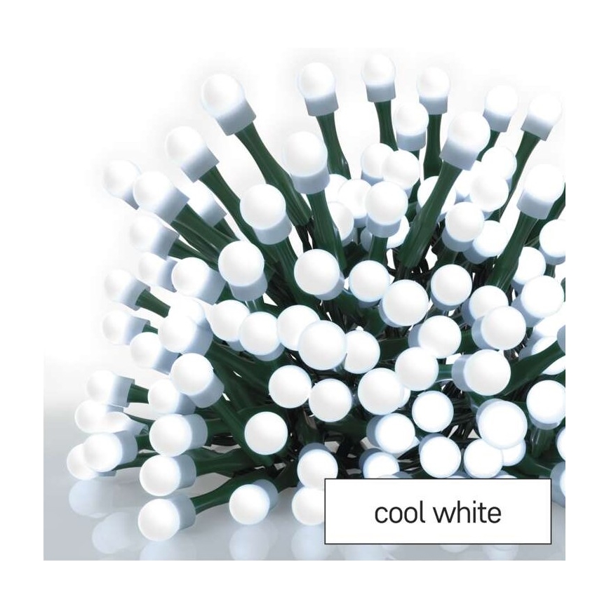 LED-Weihnachtskette für den Außenbereich 480xLED/53m IP44 kaltweiß