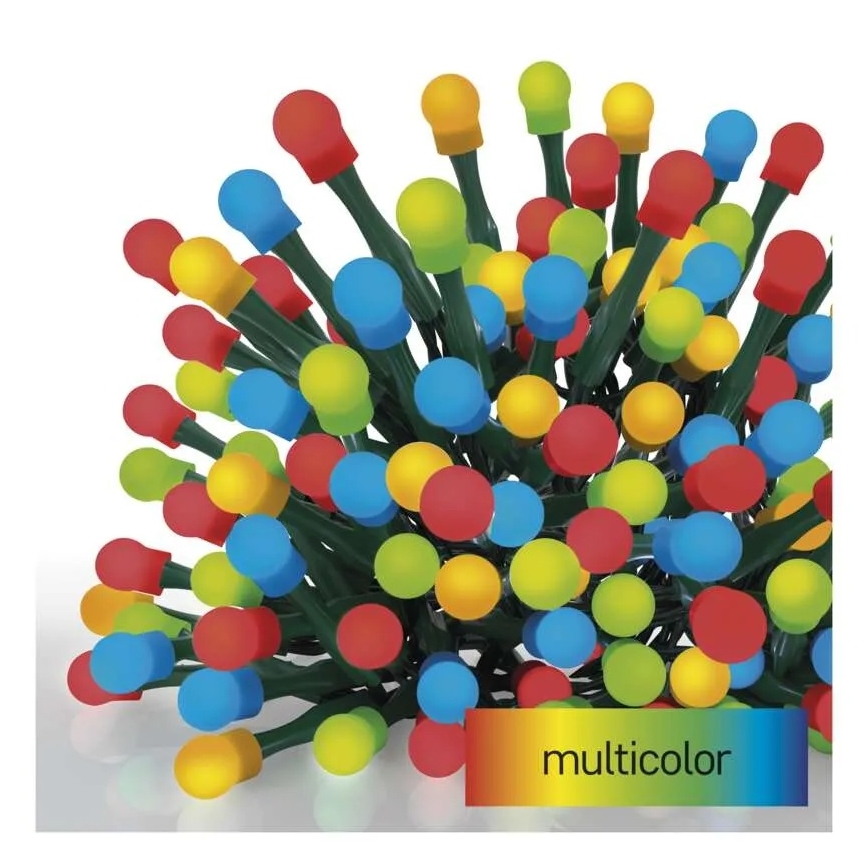LED-Weihnachtslichterkette 480 LEDs/8 Funktionen 53 m IP44 mehrfarbig