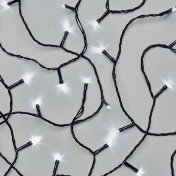 LED-Weihnachtslichterkette für den Außenbereich 40xLED/3xAA 3,3m IP44 kaltweiß