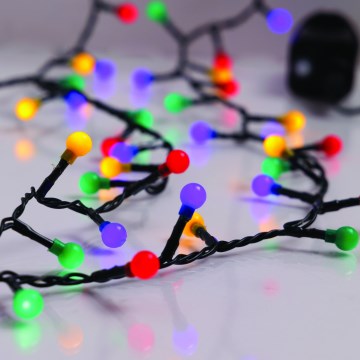 LED-Weihnachtslichterkette für den Außenbereich LINE, 500xLED, 17,9 m, IP44, mehrfarbig