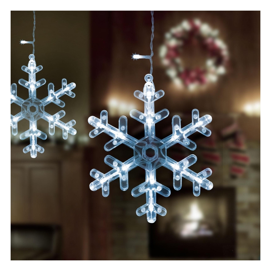 LED Weihnachtsvorhang 224xLED 3,5x0,75 m IP44 kaltweiß