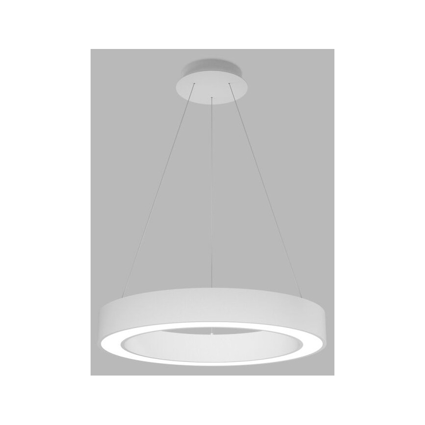 LED2 - Dimmbare LED-Hängeleuchte an einer Schnur SATURN LED/50W/230V 3000K/4000K weiß